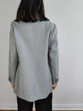 Load image into Gallery viewer, The Etienne Aigner Wool Blue Blazer | Vintage designer 100% virgin wool jacket women DE38 EU S