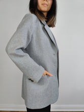 Load image into Gallery viewer, The Etienne Aigner Wool Blue Blazer | Vintage designer 100% virgin wool jacket women DE38 EU S