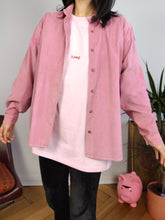 Load image into Gallery viewer, Lóng Chinese Dragon t-shirt zodiac embroidery pink organic cotton made-on-demand top women men unisex S-XXL