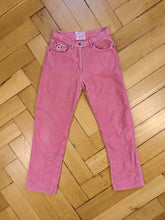 Load image into Gallery viewer, Vintage Sport Ice by Iceberg designer pants red pink dog embroidery trouser women IT42 EU S