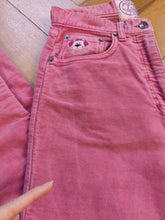Load image into Gallery viewer, Vintage Sport Ice by Iceberg designer pants red pink dog embroidery trouser women IT42 EU S