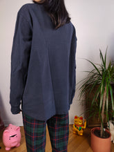 Load image into Gallery viewer, Vintage Robe di Kappa polo shirt long sleeve navy blue cotton sweater sweatshirt women unisex men L