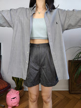 Load image into Gallery viewer, Vintage Ralph Lauren cotton shirt grey button up long sleeve business men 16 40/41