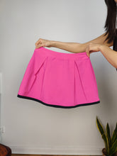 Load image into Gallery viewer, Second hand Nike tennis skirt pleated pink magenta sport mini women 38 S-M