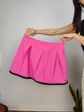 Load image into Gallery viewer, Second hand Nike tennis skirt pleated pink magenta sport mini women 38 S-M
