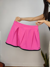 Load image into Gallery viewer, Second hand Nike tennis skirt pleated pink magenta sport mini women 38 S-M
