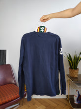 Load image into Gallery viewer, Vintage Ralph Lauren polo shirt long sleeve navy blue cotton number 2 sweater women M men S