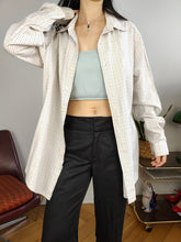 Load image into Gallery viewer, Vintage Ralph Lauren cotton shirt check checker white button up long sleeve unisex men L