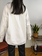 Load image into Gallery viewer, Vintage Ralph Lauren cotton shirt check checker white button up long sleeve unisex men L