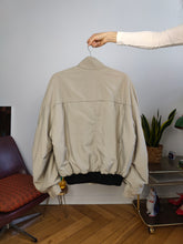Load image into Gallery viewer, Vintage bomber jacket S | blouson beige grey light women