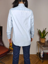 Load image into Gallery viewer, Vintage CK cotton shirt S | Calvin Klein denim blue button up blouse women