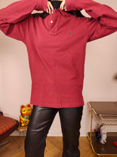 Load image into Gallery viewer, Vintage Ralph Lauren polo shirt S M | long sleeve red cotton sweater women unisex men