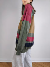 Load image into Gallery viewer, The Iceberg Lion King Sweater | Vintage 90s rare designer Iceberg x Lion King Oscar Hollywood cotton sweater pullover knitted jumper embroidery brown green red men unisex L-XL