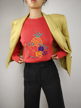 Load image into Gallery viewer, The Yellow Tango | Vintage wool blend blazer jacket M

