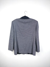 Load image into Gallery viewer, The Blue Blazer | Vintage wool blue collar blazer jacket L