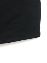 Load image into Gallery viewer, The Black Skirt | Vintage embroidery mini skirt black 36 XS-S