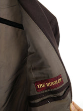 Load image into Gallery viewer, The Chocolate Blazer | Vintage oversized dark brown tailored blazer jacket double breasted S-M