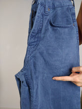 Load image into Gallery viewer, The Blue Raybest | Vintage blue Raybest high waist denim straight fit pants XS-S