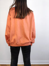 Load image into Gallery viewer, Vintage 90s sweatshirt orange duck goose sweater pullover jumper made in Italy M

