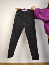 Load image into Gallery viewer, The Diesel Industry Grey High Waist Jeans | Vintage designer denim pants trousers women made in Italy 28 XS
