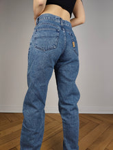 Load image into Gallery viewer, The Trussardi Designer Blue Straight Fit Jeans | Vintage premium denim pants trousers women made in Italy 30/44 XS
