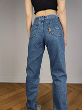 Load image into Gallery viewer, The Trussardi Designer Blue Straight Fit Jeans | Vintage premium denim pants trousers women made in Italy 30/44 XS
