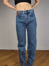 Load image into Gallery viewer, The Trussardi Designer Blue Straight Fit Jeans | Vintage premium denim pants trousers women made in Italy 30/44 XS
