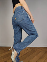 Load image into Gallery viewer, The Trussardi Designer Blue Straight Fit Jeans | Vintage premium denim pants trousers women made in Italy 30/44 XS
