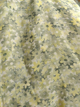 Load image into Gallery viewer, The Light Green Maxi Floral Skirt | Vintage Betty Barclay romantic small flower petit fleur print pattern long maxi length white green M
