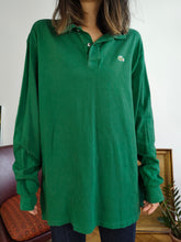 Load image into Gallery viewer, Vintage Lacoste Green Long Sleeve Polo Shirt Cotton Sweater Unisex Men 7 XL
