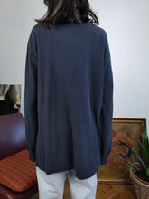 Load image into Gallery viewer, Vintage Ralph Lauren navy blue long sleeve polo shirt cotton sweater unisex men XL
