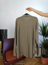 Load image into Gallery viewer, Vintage Ralph Lauren beige brown long sleeve polo shirt cotton sweater unisex men XXL
