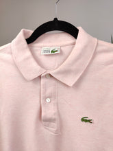 Load image into Gallery viewer, Vintage Lacoste pink long sleeve polo shirt cotton sweater sweatshirt women unisex men 5 M-L
