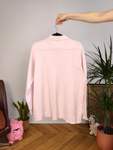 Load image into Gallery viewer, Vintage Lacoste pink long sleeve polo shirt cotton sweater sweatshirt women unisex men 5 M-L
