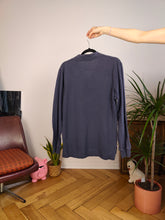 Load image into Gallery viewer, Vintage Ralph Lauren navy blue long sleeve polo shirt cotton sweater sweatshirt women unisex men M
