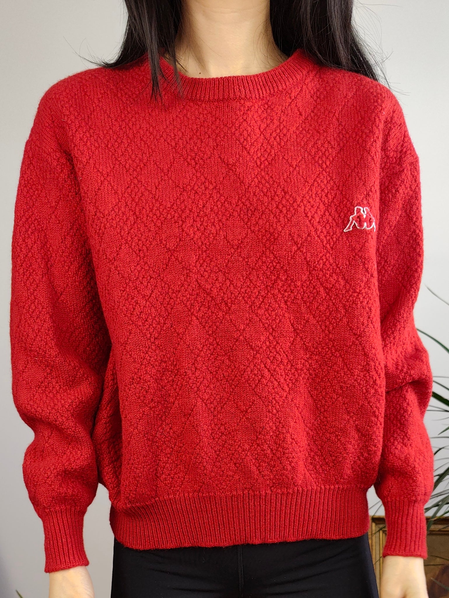 Kappa knit sweater sale