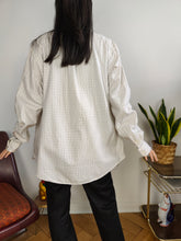 Load image into Gallery viewer, Vintage Ralph Lauren cotton shirt check checker white button up long sleeve unisex men L
