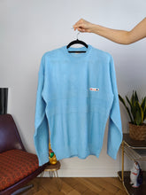 Load image into Gallery viewer, Vintage Ellesse knit knitted sweater pullover jumper sky blue M
