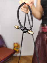 Load image into Gallery viewer, Vintage leather bag black small shoulder cross body
