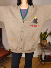 Load image into Gallery viewer, Vintage J.C. de Castelbajac wool cardigan L XL | beige designer knit jacket unisex men
