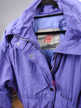 Load image into Gallery viewer, Vintage Belfe ski suit M | snow snowboard winter purple sport jumpsuit women

