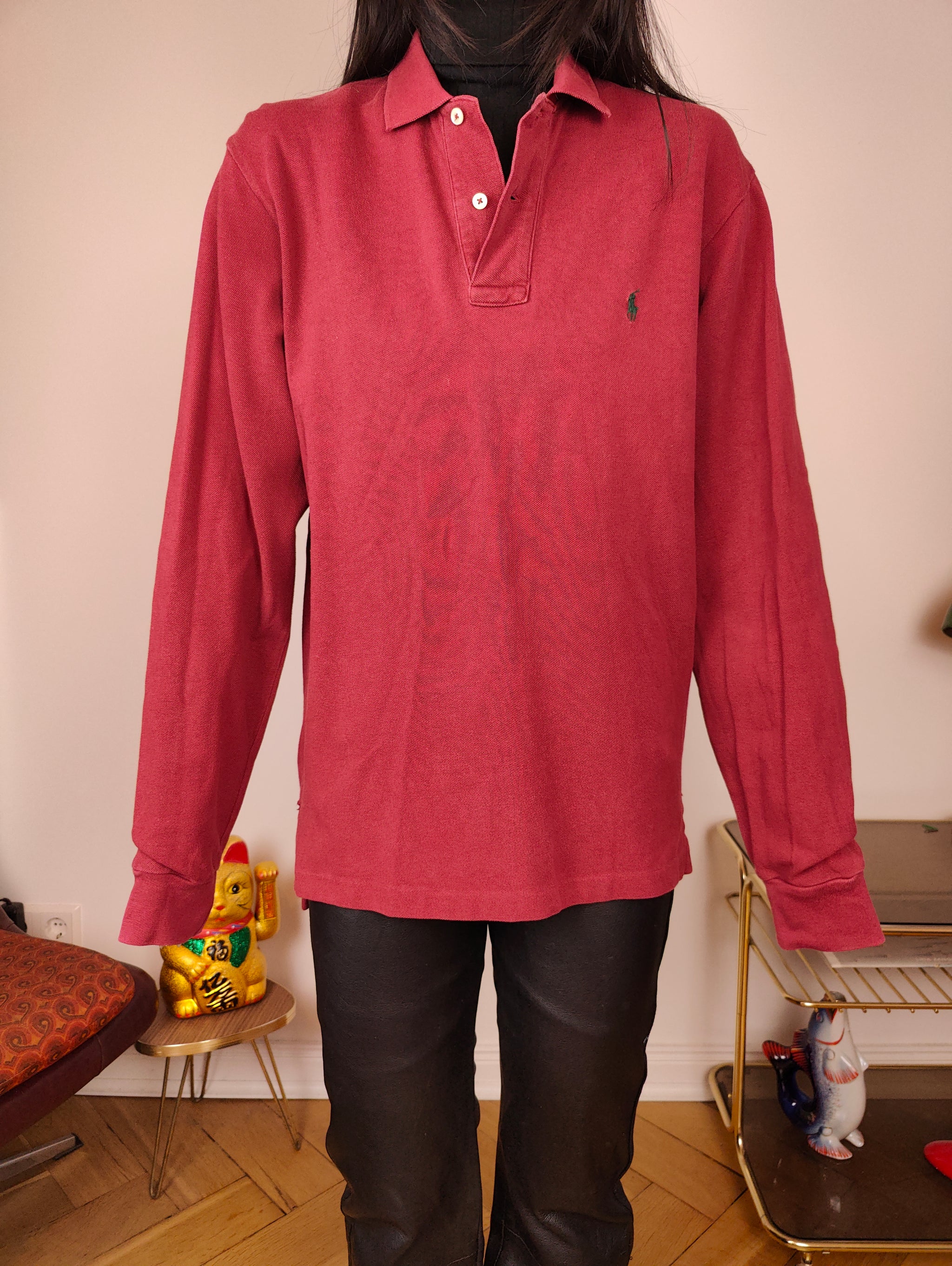Vintage ralph lauren long sleeve polo hotsell