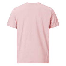 Load image into Gallery viewer, Lóng Chinese Dragon t-shirt zodiac embroidery pink organic cotton made-on-demand top women men unisex S-XXL
