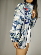 Load image into Gallery viewer, The Blue Reusch | Vintage Reusch crazy pattern track sports jacket M
