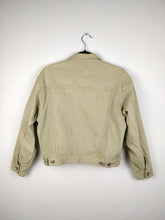 Load image into Gallery viewer, The Pepe Cream | Vintage Pepe Jeans denim jacket S
