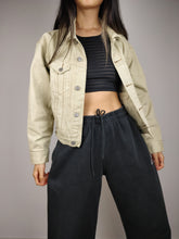 Load image into Gallery viewer, The Pepe Cream | Vintage Pepe Jeans denim jacket S
