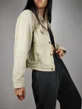 Load image into Gallery viewer, The Pepe Cream | Vintage Pepe Jeans denim jacket S
