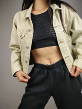 Load image into Gallery viewer, The Pepe Cream | Vintage Pepe Jeans denim jacket S
