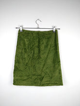 Load image into Gallery viewer, The Green Grass | Vintage fluffy furry skirt S
