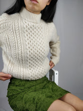 Load image into Gallery viewer, The Green Grass | Vintage fluffy furry skirt S
